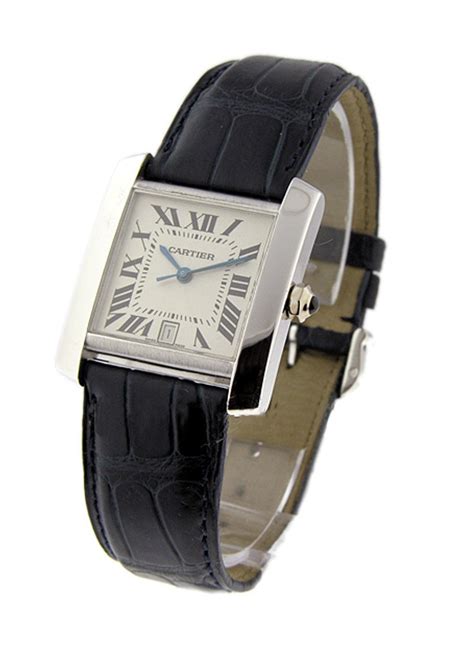 cartier tank francaise leather strap